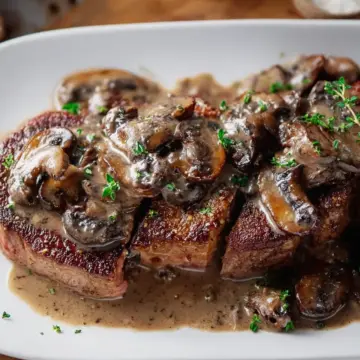 Mushroom Sauce for Steak