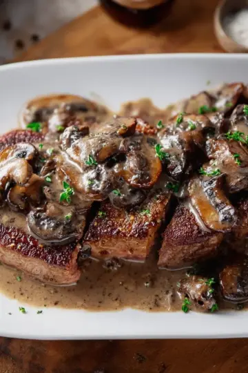 Mushroom Sauce for Steak