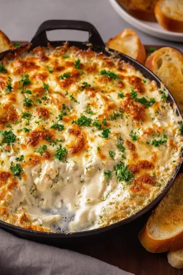 Cheesy Chicken Alfredo Dip