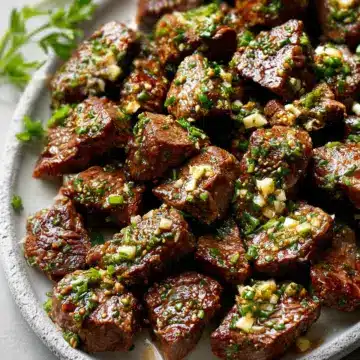 Garlic Butter Steak Bites