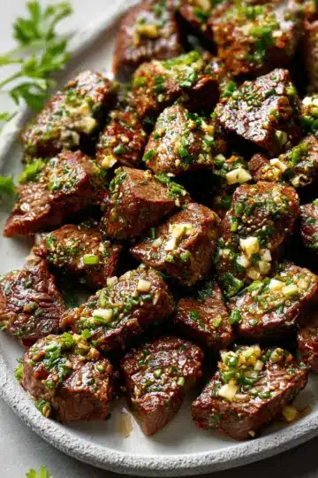 Garlic Butter Steak Bites