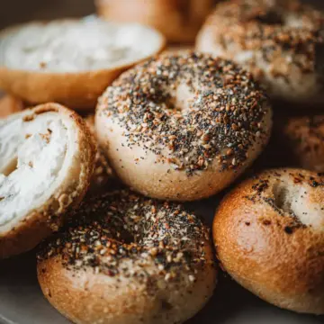 Sourdough Bagels