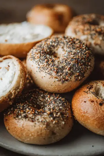 Sourdough Bagels