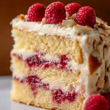 White Chocolate Raspberry Cake Recipe
