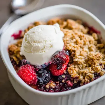 Triple Berry Crisp