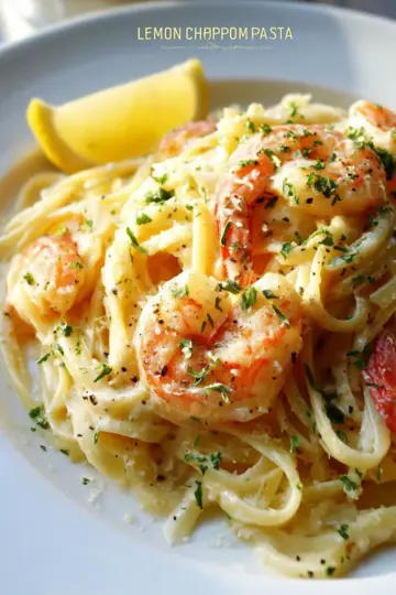 Lemon Shrimp Pasta