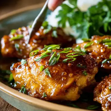 Honey-Garlic Chicken Thighs