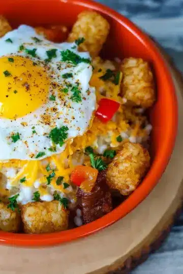 Tater Tot Breakfast Bowl