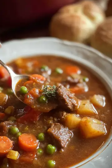 Old Fashioned Vegetable Beef Soup