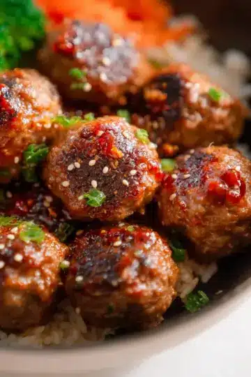 Firecracker Meatballs