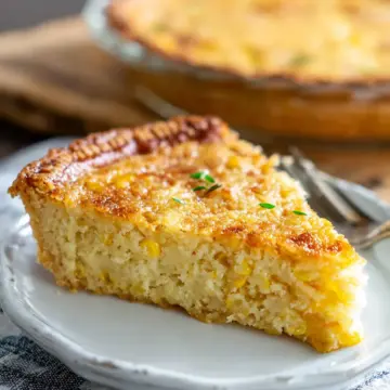 Sweet Corn Pie Recipe