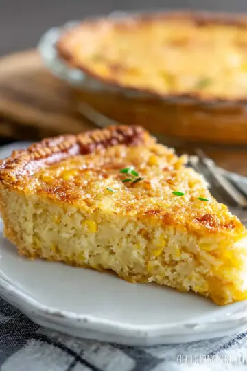 Sweet Corn Pie Recipe