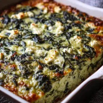 Spinach Feta Casserole