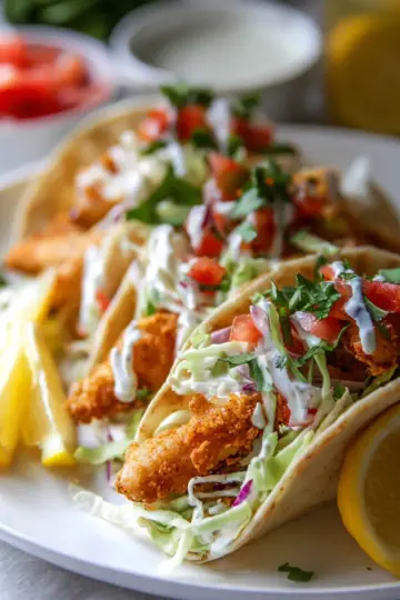 Crispy Fish Tacos