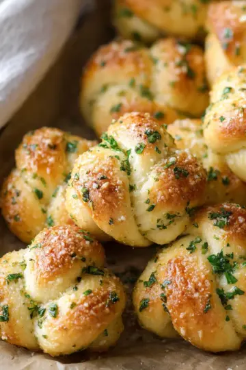Homemade Garlic Knots Recipe