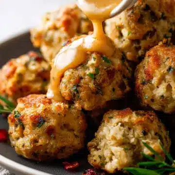 Turkey Stuffing Balls