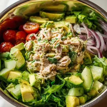 Creamy Avocado Tuna Salad
