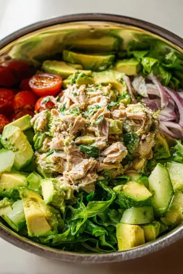 Creamy Avocado Tuna Salad