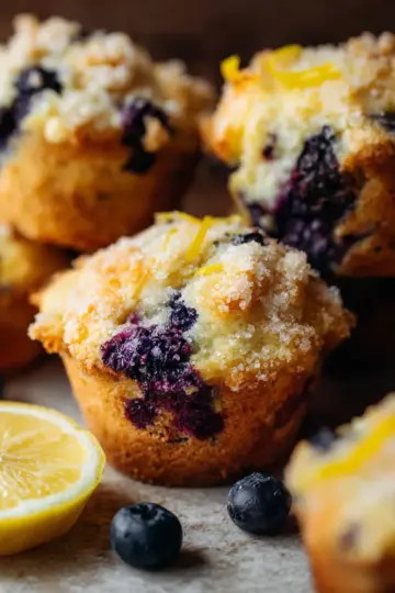 Lemon Blueberry Muffins
