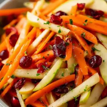 Apple Cranberry Carrot Salad Recipe