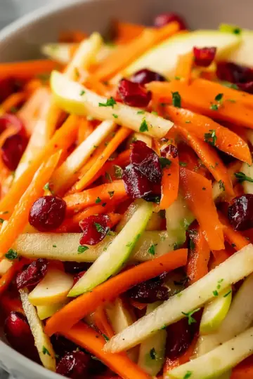 Apple Cranberry Carrot Salad Recipe