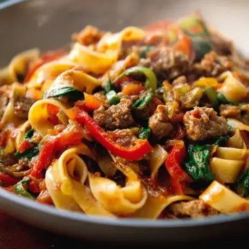 Italian Drunken Noodles
