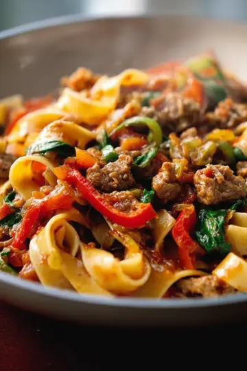 Italian Drunken Noodles
