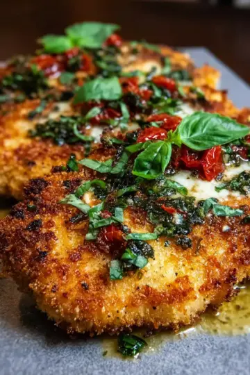 Parmesan Basil Chicken Cutlets