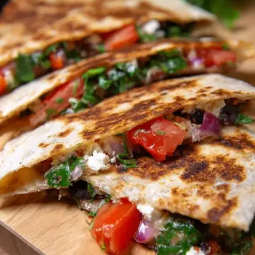 Mediterranean Quesadillas