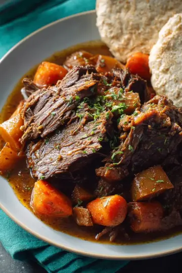Slow-Cooked Caribbean Pot Roast