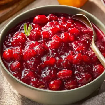 Cranberry Orange Sauce