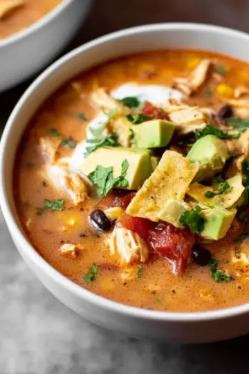 Easy Chicken Taco Soup