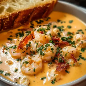 Creamy Crab and Shrimp Seafood Bisque
