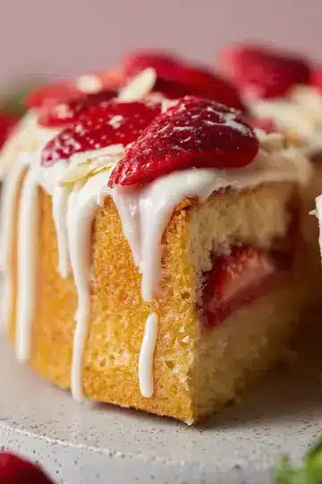 Strawberry Pound Cake