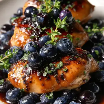Blueberry Thyme Chicken Recipe