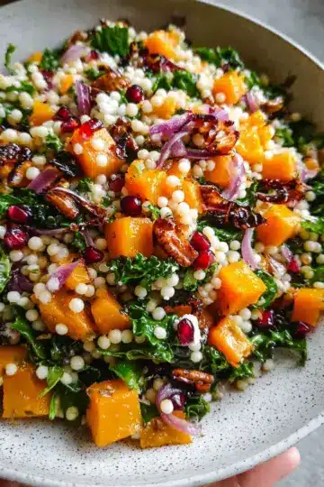 Autumn Pearl Couscous Salad