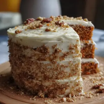 Carrot Cake with Cream Cheese Frosting