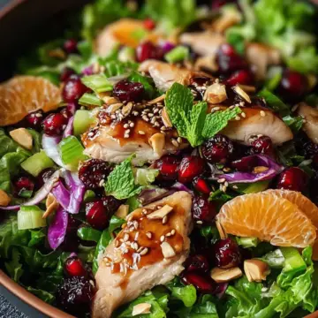 Asian Chicken Cranberry Salad