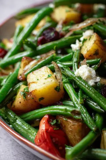 Warm Green Bean Salad with Potatoes