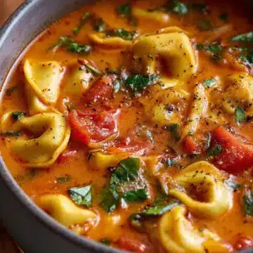 Tomato Tortellini Soup