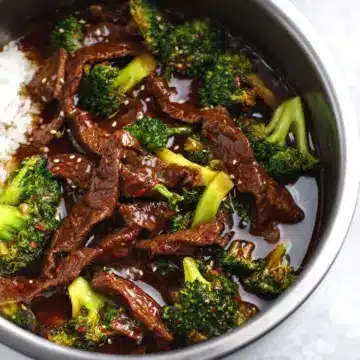 Chinese Beef and Broccoli (Instant Pot)