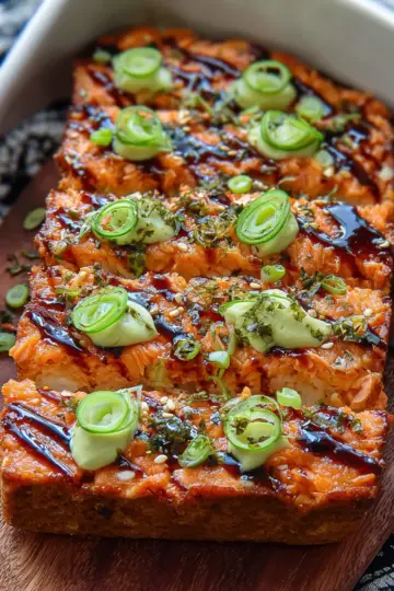 Spicy Salmon Sushi Bake (Viral Recipe)