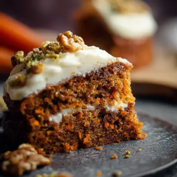 Carrot cake : Humide et riche