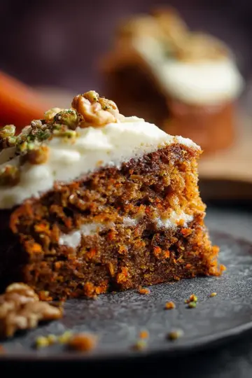 Carrot cake : Humide et riche