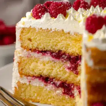 Lemon Raspberry Cake