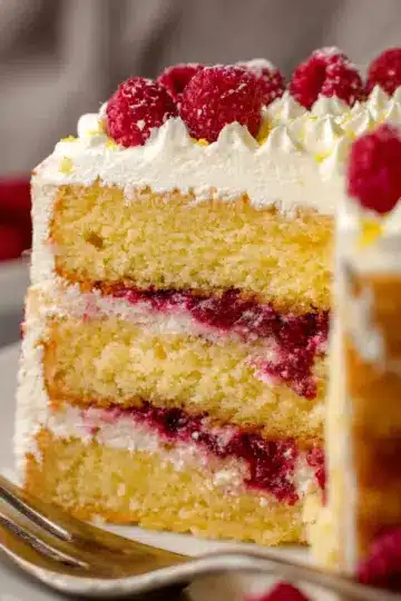 Lemon Raspberry Cake