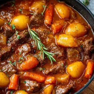 Easy Homemade Beef Stew