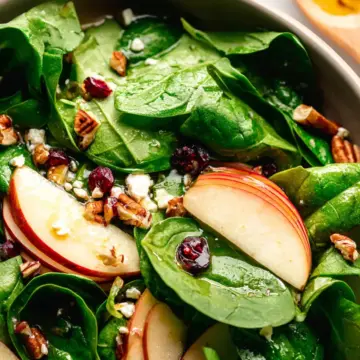 Apple Spinach Salad