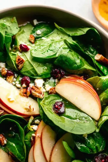 Apple Spinach Salad