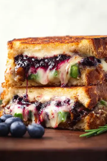Blueberry Grilled Cheese